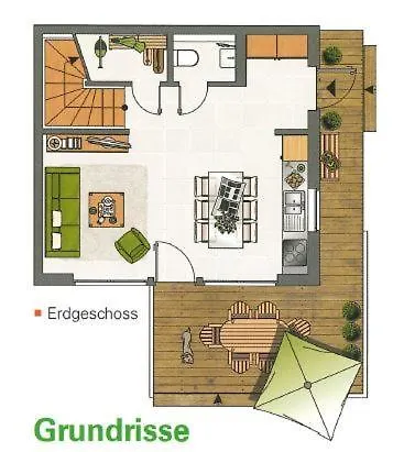 Haus Am - Fuer 4 In Mit Dachterrasse, Strandzugang Und Ostseeblick *