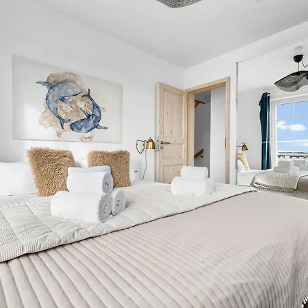 Tatil Evi Haus Am - Fuer 4 In Mit Dachterrasse, Strandzugang Und Ostseeblick Olpenitz